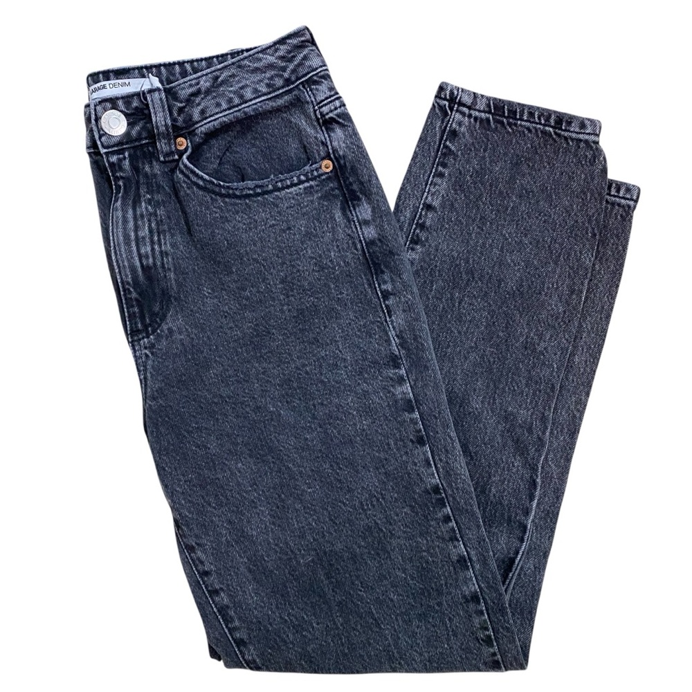 Black Garage Mom Jeans